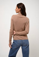 Pull Col Roulé - Suzie - Camel Chiné