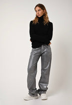 Rollneck Jumper - Suzie - Black