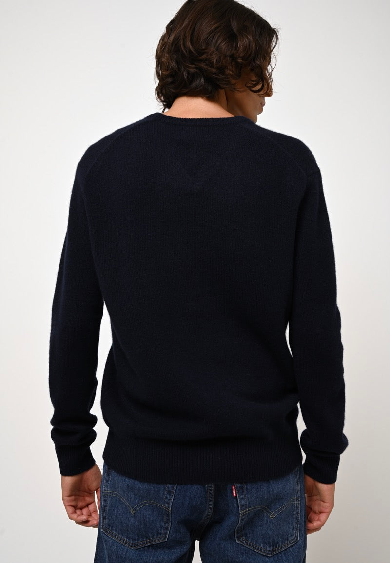 Jersey Cuello V 4 Hilos - Victor - Navy