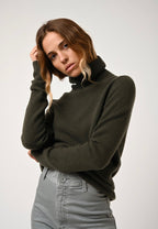 Jersey Cuello Alto 4 Hilos - Linda - Caqui