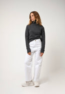 Pull Col Roulé 4 Fils - Linda - Anthracite Chiné
