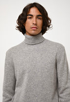 Pull Col Roulé 4 Fils - Martin - Nuage Chiné
