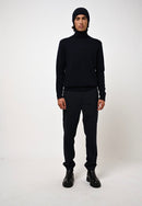 Pull Col Roulé 4 Fils - Martin - Navy