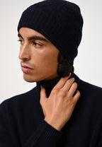 Pull Col Roulé 4 Fils - Martin - Navy