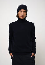 Pull Col Roulé 4 Fils - Martin - Navy