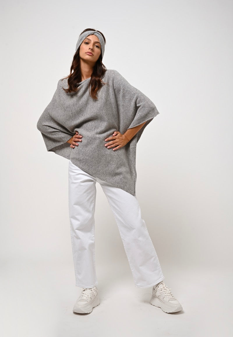 Poncho 4 Hilos - Meryl - Nuage Chiné
