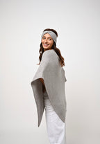 4-Ply Poncho - Meryl - Heathered Cloud