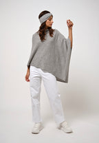 Poncho 4 Hilos - Meryl - Nuage Chiné