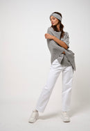 Poncho 4 Fils - Meryl - Nuage Chiné