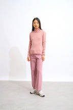 Turtleneck Sweater - Suzie - Pink