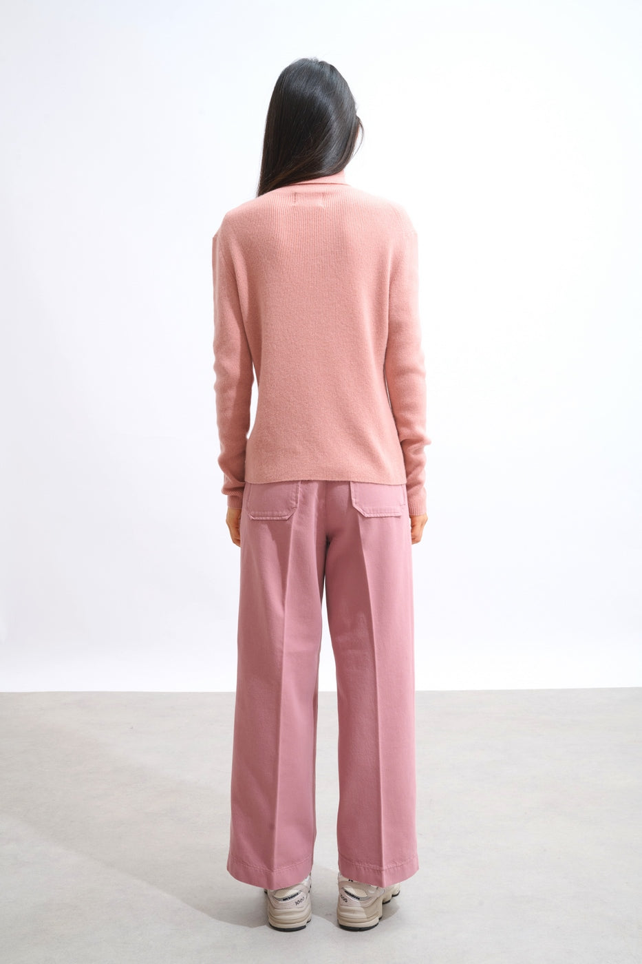 Turtleneck Sweater - Suzie - Pink