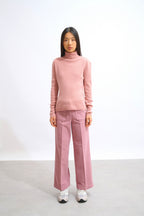 Turtleneck Sweater - Suzie - Pink