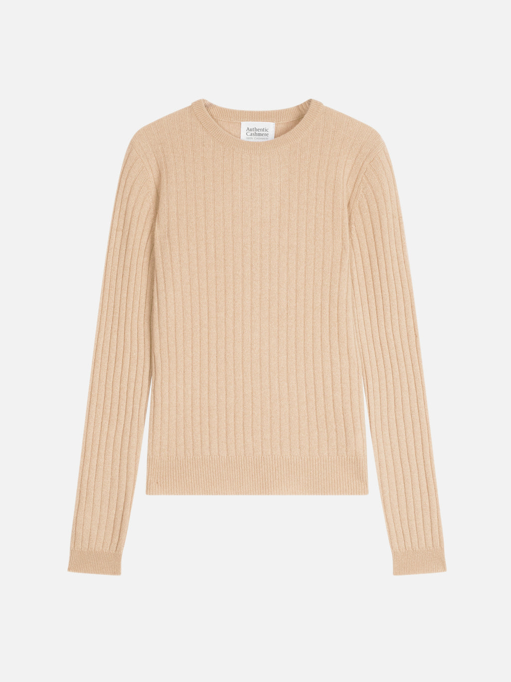 Round-Neck Jumper - Bella - Sand