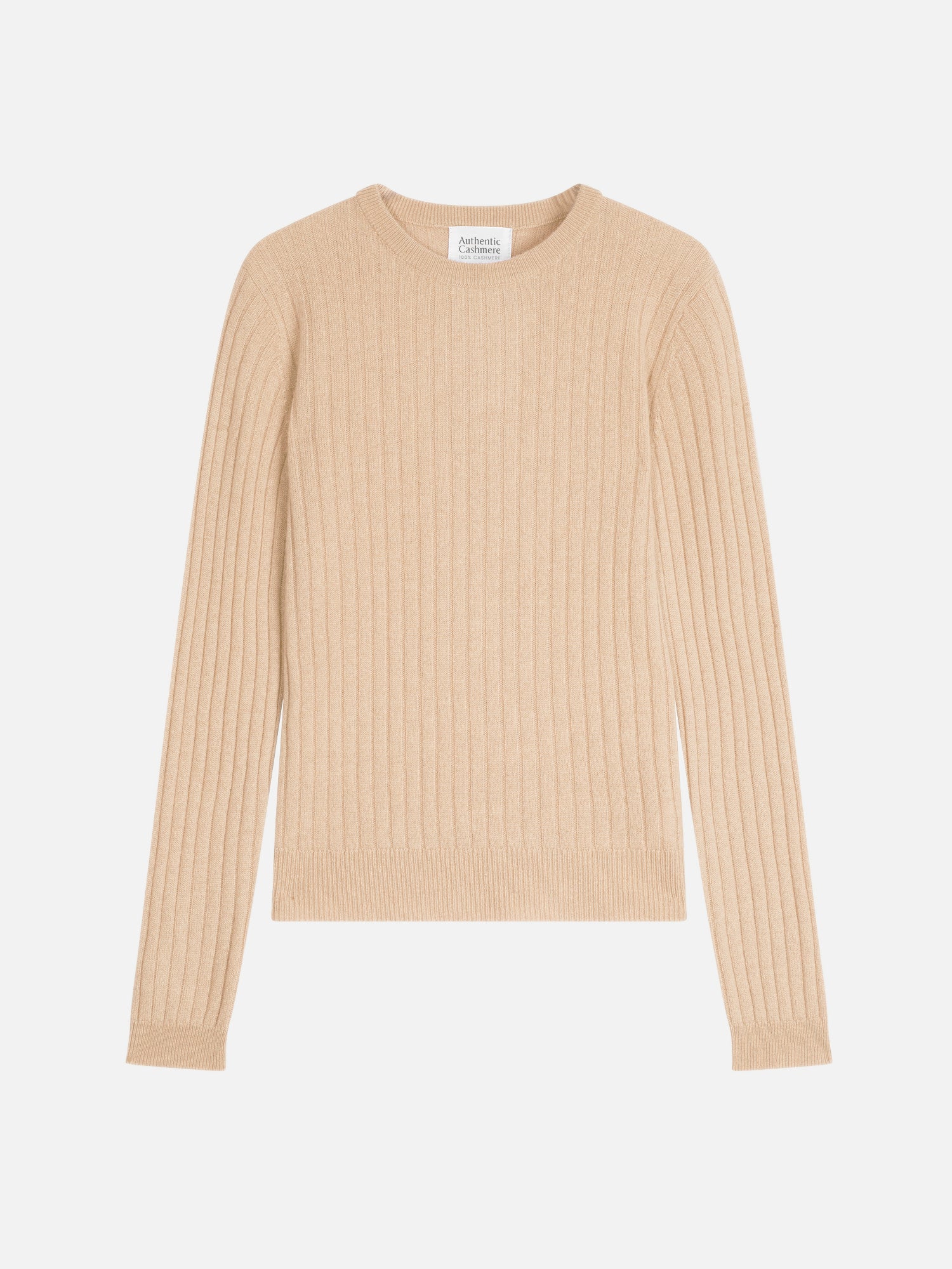 Round-Neck Jumper - Bella - Sand