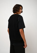 Sleeveless V-Neck Cardigan - Hugo - Black