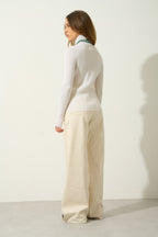 Jersey Cuello Vuelto - Suzie - Nieve