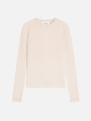 Pull Col Rond - Bella - Blanc