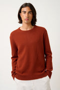 4-Ply Crew-Neck Jumper - Victo - Squirrel