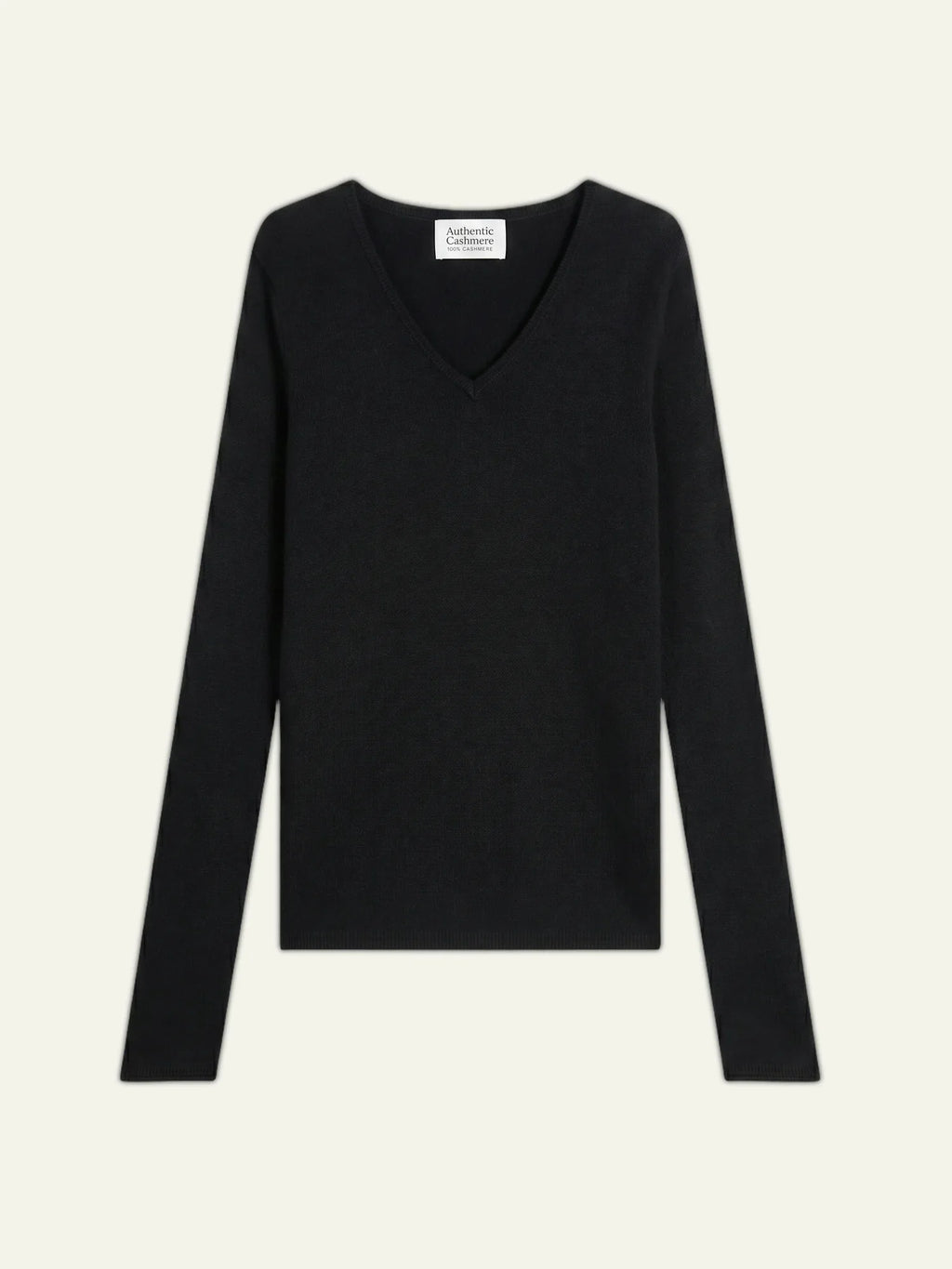Pull Col V 4 Fils - Chelsea - Noir