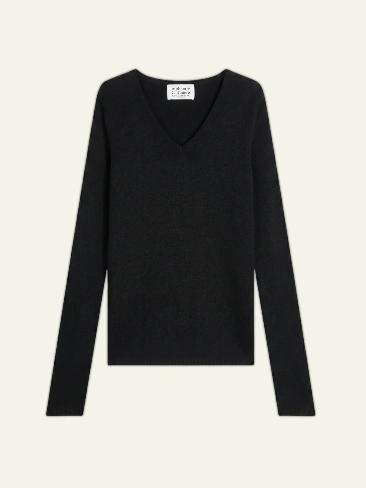 Pull Col V 4 Fils - Chelsea - Noir