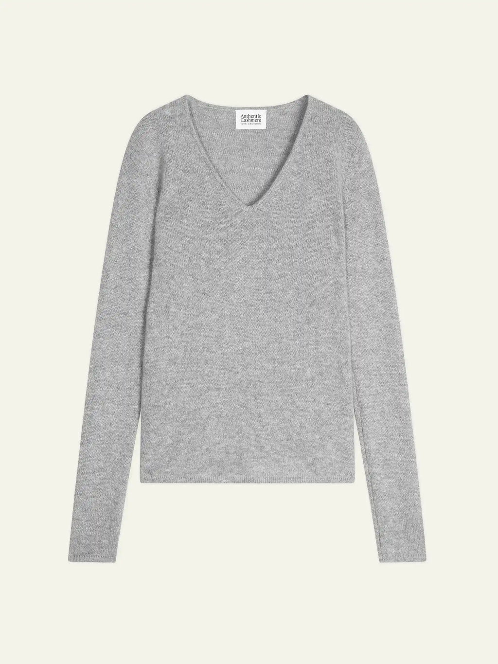 Jersey Cuello en V 4 Hilos - Chelsea - Nube Chiné