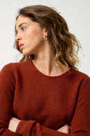 Pull Col Rond 4 Fils - Ivy - Écureuil