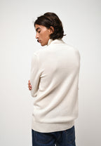 Pull Col Roulé 4 Fils - Martin - Neige