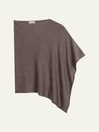 Poncho 4 Fils - Meryl - Taupe Chiné
