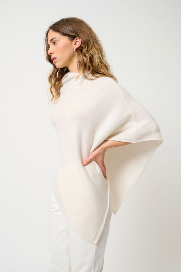 4-Ply Poncho - Meryl - Ivory