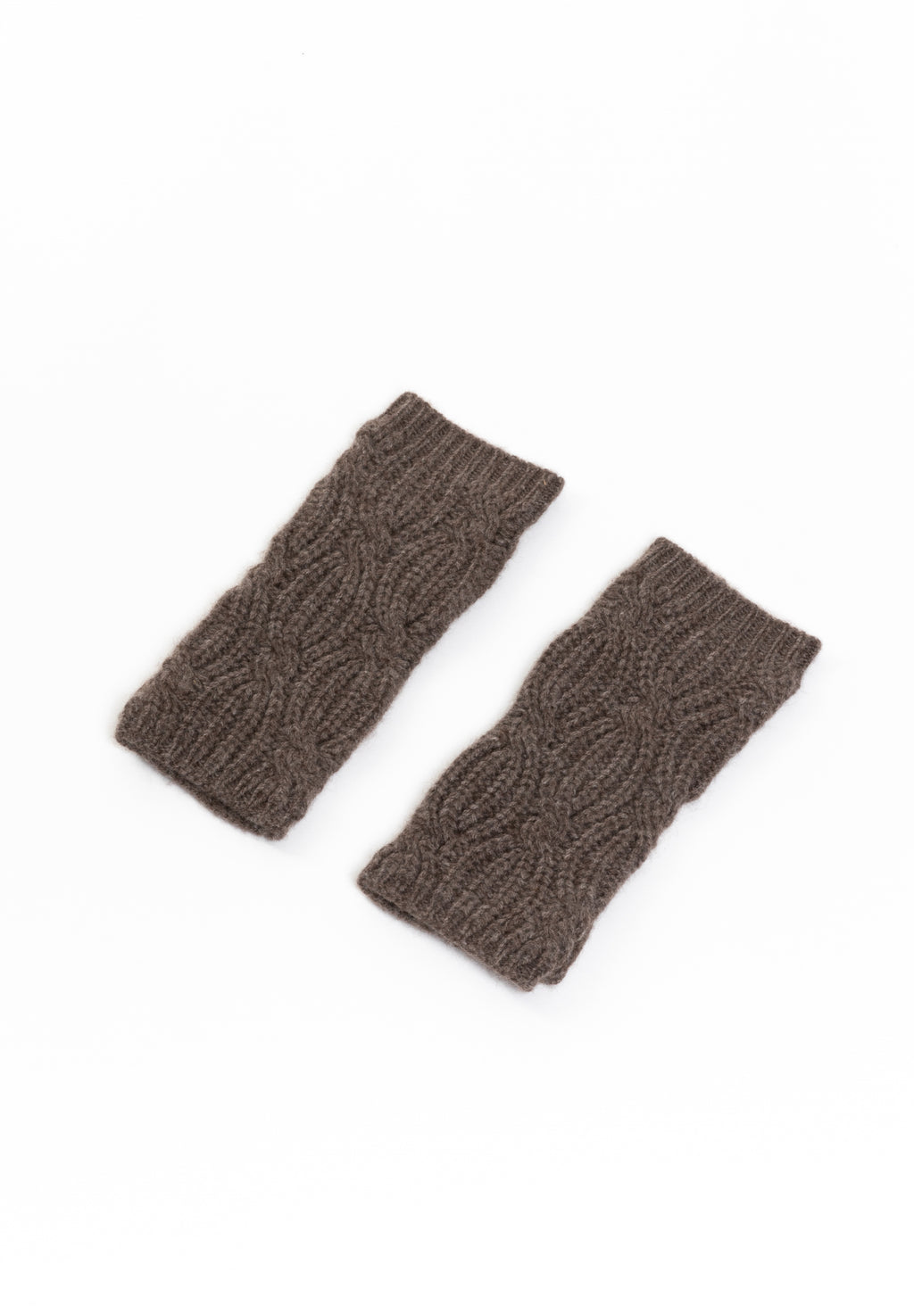 6-Ply Mittens - Iris - Brown