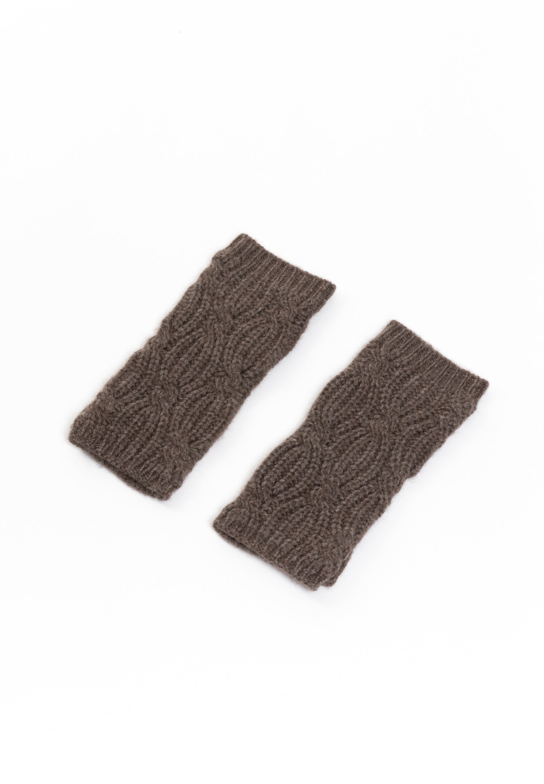 6-Ply Mittens - Iris - Brown