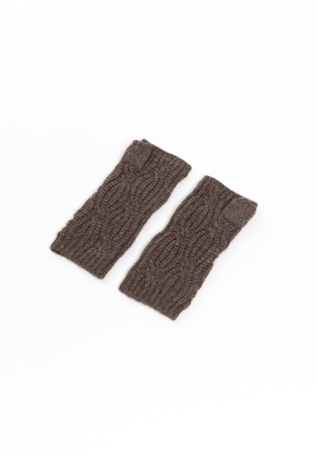 6-Ply Mittens - Iris - Brown