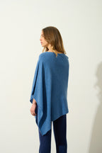 Poncho - Carra - Azul Denim