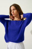 Pull Chauve Souris - Goléon - Indigo