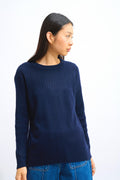 Pull Col Rond - Daria - Navy