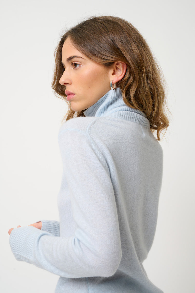 Pull Col Roulé - Fornet - Givre