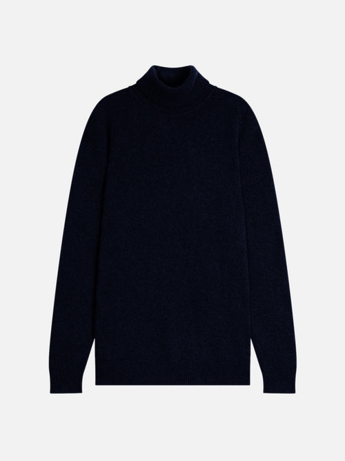 Pull Col Roulé 4 Fils - Martin - Noir