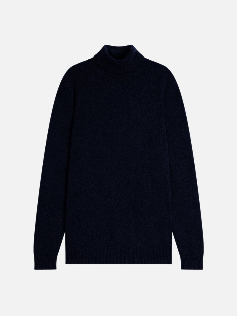 Pull Col Roulé 4 Fils - Martin - Caviar