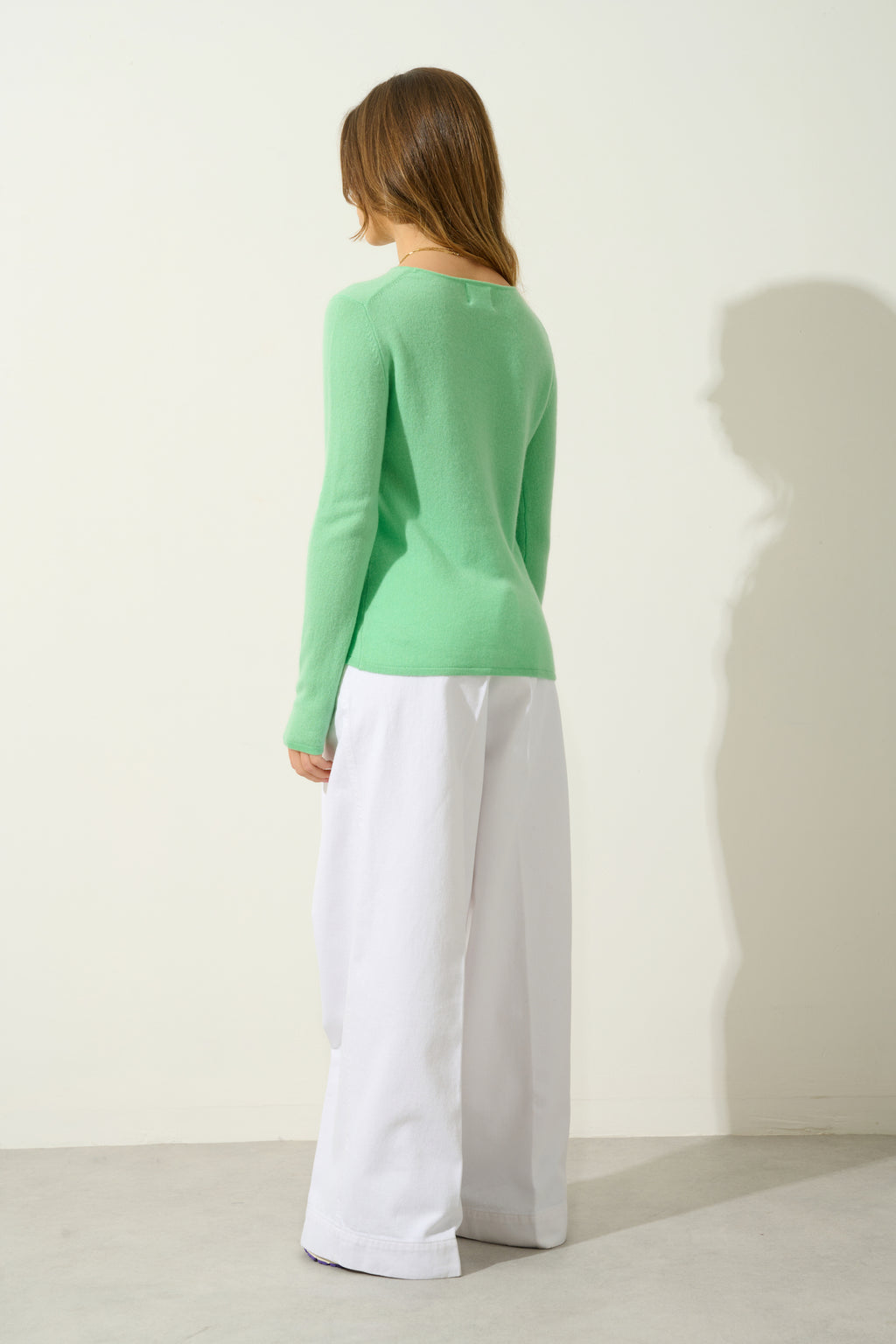 Crew-Neck Jumper - Epéna - Green