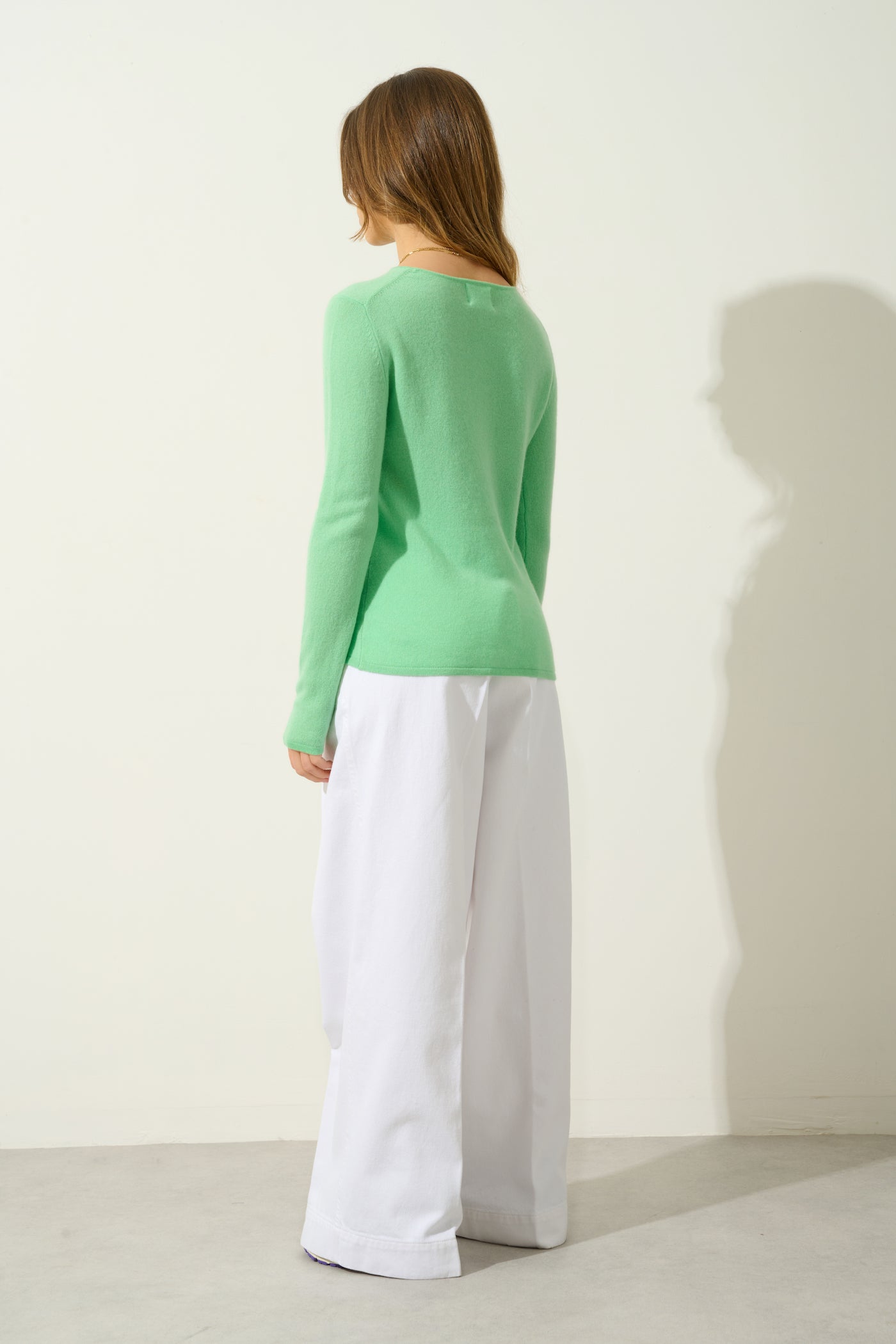 Crew-Neck Jumper - Epéna - Green