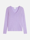 Jersey Cuello en V - Galise - Violeta