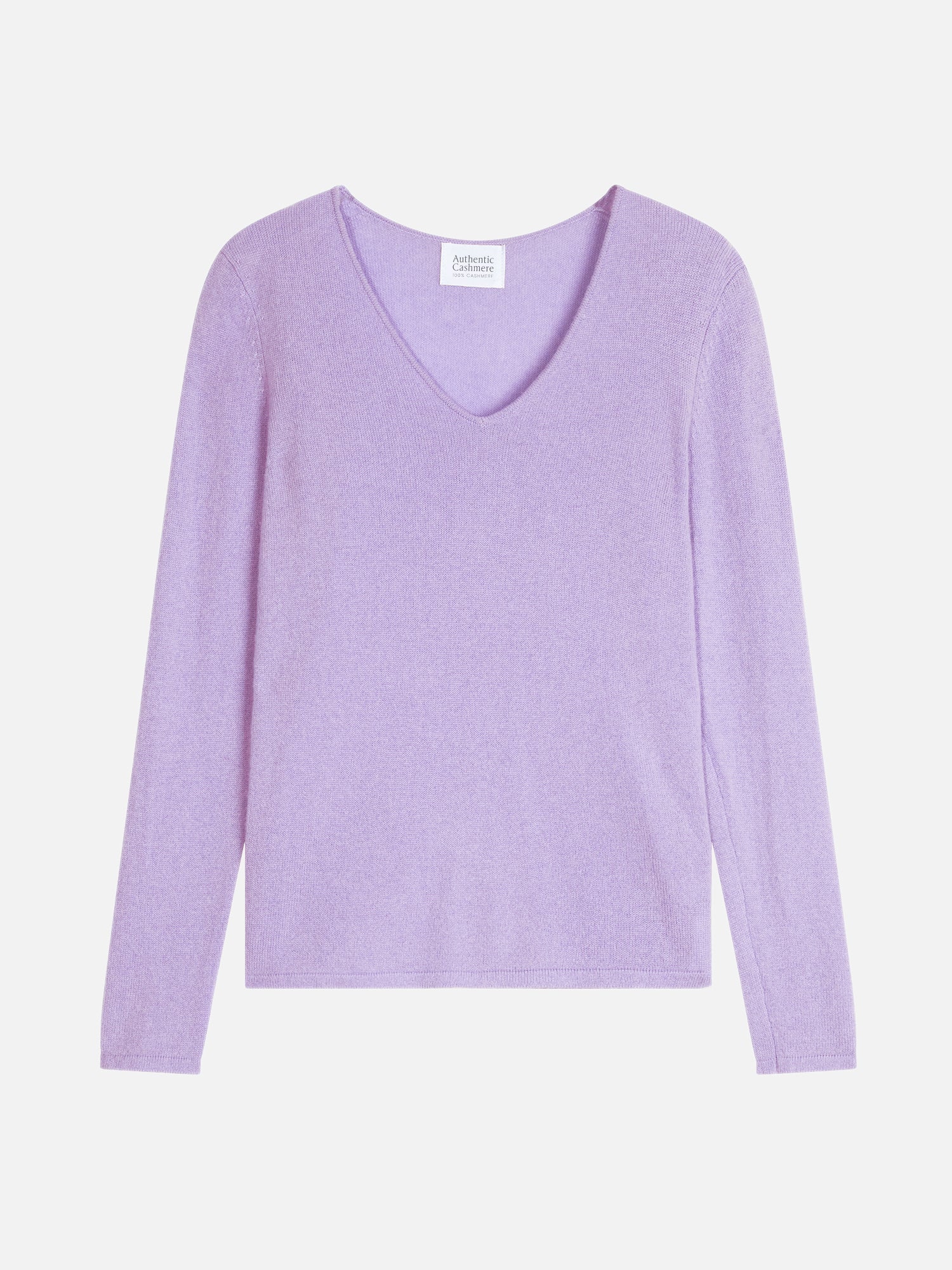 Jersey Cuello en V - Galise - Violeta