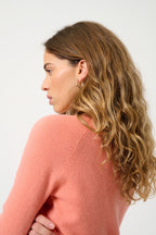 Pull Col Rond - Ecrin - Rose