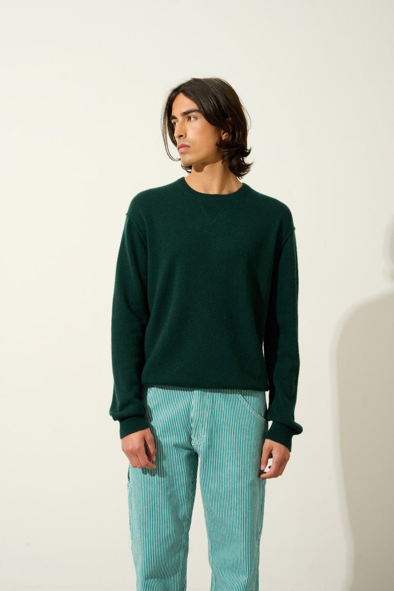 Pull Col Rond - Nolan - Vert