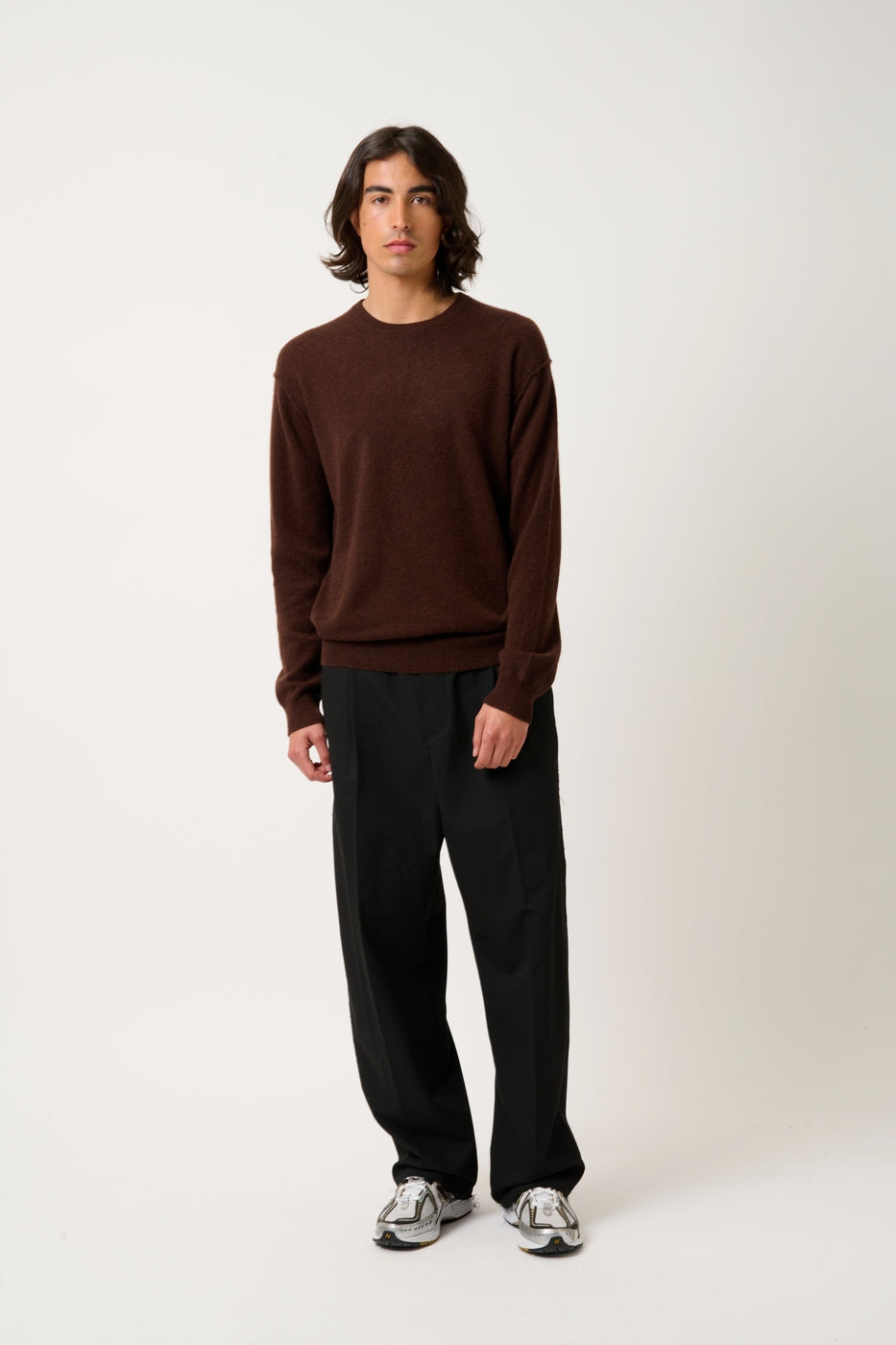 Jersey Cuello Redondo - Nolan - Café
