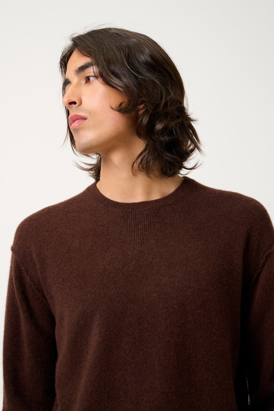 Jersey Cuello Redondo - Nolan - Café