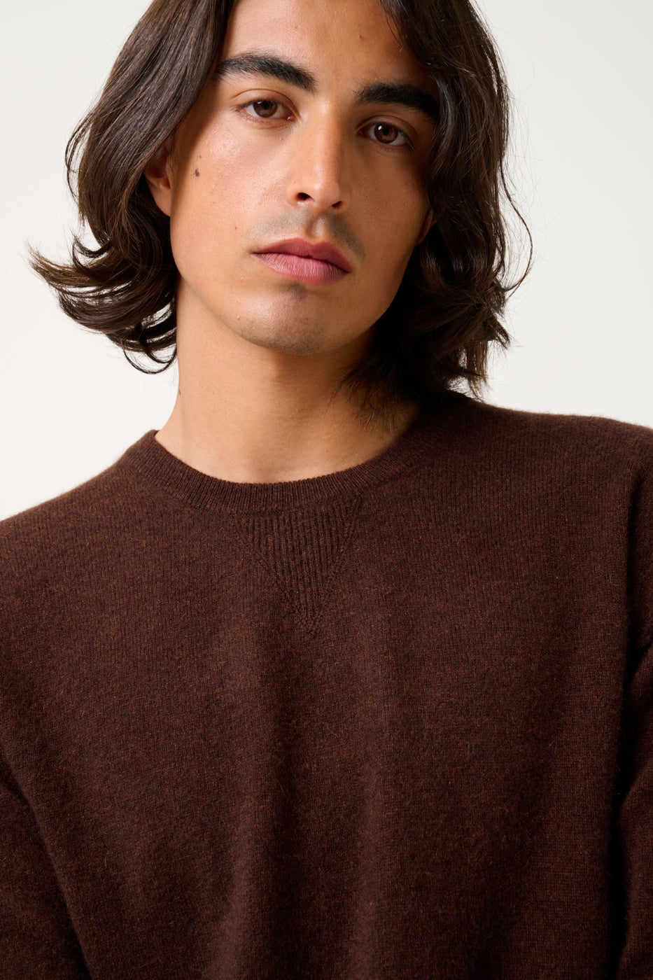 Jersey Cuello Redondo - Nolan - Café