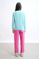 Pull Col Bateau - Lanfon - Aqua