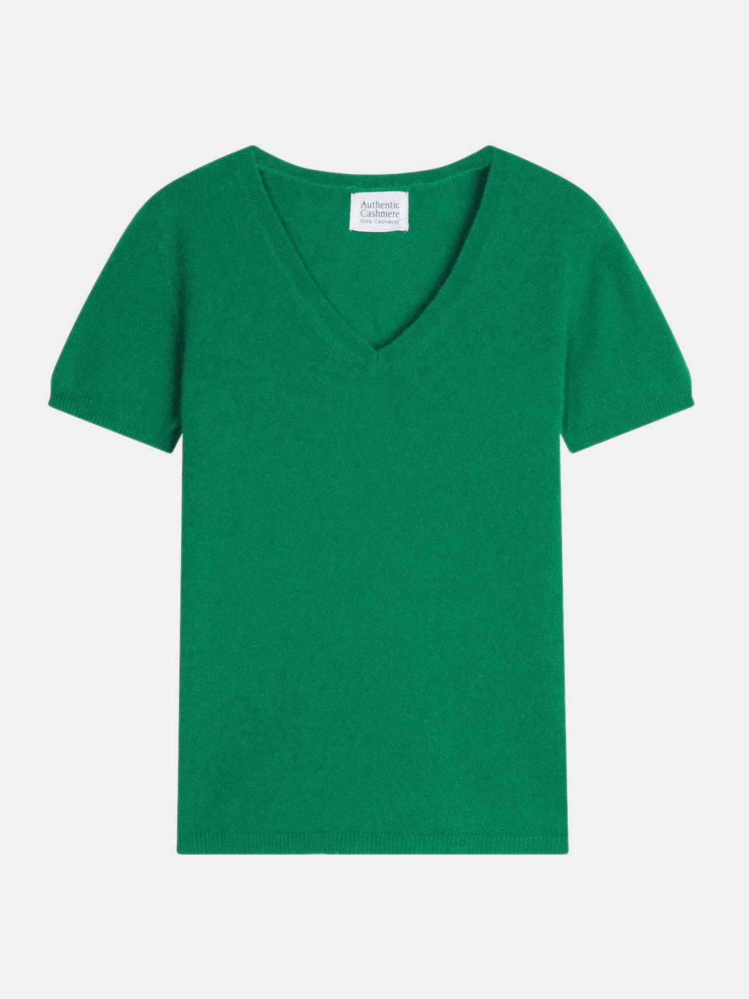 T-Shirt Col V - Kali - Vert
