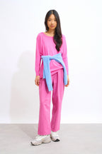 Pull Chauve Souris - Goléon - Rose